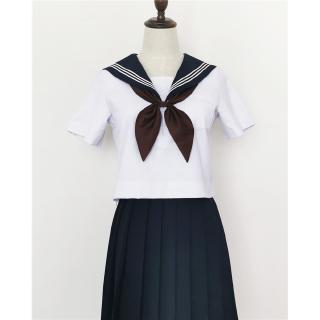 Japanese Jk Uniform Sailor Suit Goldfish Knot Flower Tie (7)
