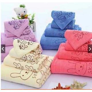 NEW Cotton 3 in 1 bath towel baby towel face towel good product