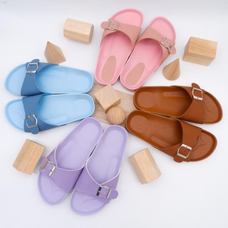 Watch▨☋◘R&A526 Colored Footbed Buckle Strap EVA Slides
