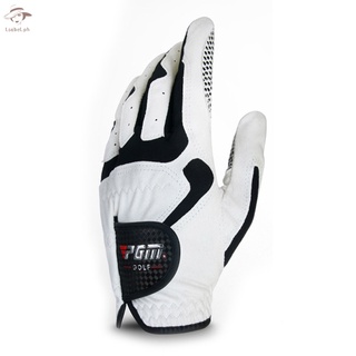 1pcs Golf Gloves Men Glove Micro Fiber Soft Left Right Hand Anti Slip-particle Breathable Golf Glove