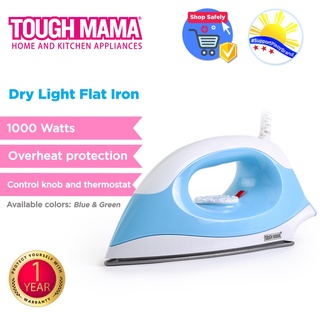 Tough Mama Dry Light Flat Iron NTMFI-L2 (White/Blue)