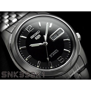 Seiko 5 SNK393 Stainless Steel Automatic Men's Watch SNK393K1 LEsO
