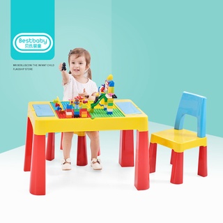 Kindergarten Tables and Chairs Set Wholesale Compatible with Large and Small Particle Tables and Cha