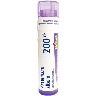 Boiron Arsenicum Album 200CK, 80 Pellets, Homeopathic Medicine for Food Poisoning