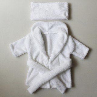 Baby Photography Props Newborn Infant Bathrobe Towels (1)