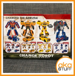 Change Robot Optimus and Bumblebee Transformers like Toy (9)