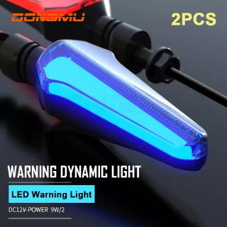 Motorcycle LED Turn Signal Lamp Sequential Flowing Indicator Motorbike Bright Lights