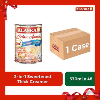 Alaska Crema-Asada 2-in-1 Sweetened Thick Creamer 370ml | Set of 48 (1 case) (1)