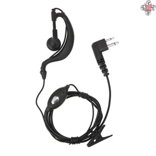 [TOP] Walkie Talkie Headset Earpiece with Mic PTT for Motorola Two Way Radio Walkie Talkie 2 Pin M Plug