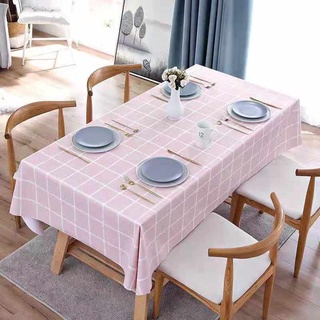 waterproof oilproof table cloth PVC tablecloth protector cover(random color)
