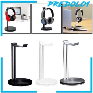 [PREDOLO1] Aluminum Earphone Hanger Bracket Desk Display Stand Headset Holder Black (3)