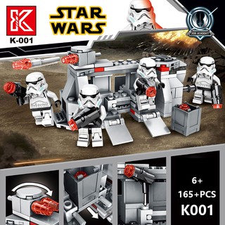 Star wars series Lego compatible building blocks toys for kdis