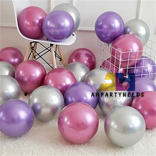 chrome balloons size 12 inches for decoration birthday party partyneeds AHballoon