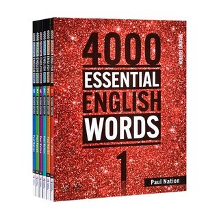 New 6 Books/Set 4000 Essential English Words Level 1-6 IELTS, SAT Core Words Vocabulary Libros