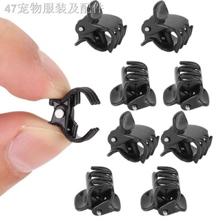 ❦Owuh 100PCS Black Plastic Mini Clips Small Claws Hair Clip Clamp Clothes Hair Accessories