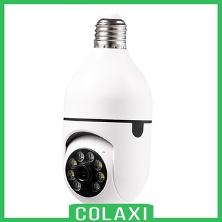 [COLAXI] WiFi Camera Light Bulb IP Security Camera Wireless Waterproof IP66 CCTV