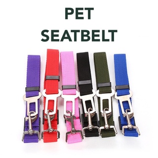 【Ready Stock】♗℡Dog Seatbelt Strap Adjustable Seat Belt