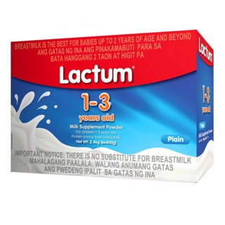 Lactum Milk Supplement Powder for 1-3 Years Old 2.4kg (1)