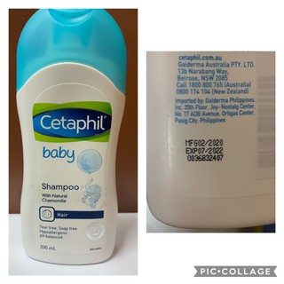 Cetaphil Baby Shampoo 200ml expiry date July 2022