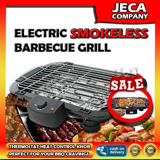 JECA - Smokeless Electric BBQ Grill Indoor Outdoor | Nonstick Stainless Steel | Korean Griller