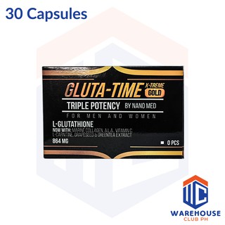 GLUTA-TIME X-TRIM GOLD 30s
