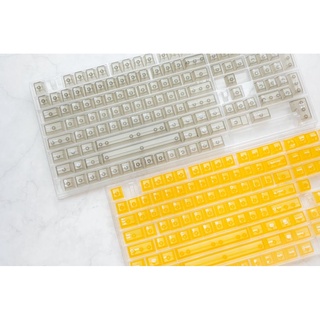 Lelelab Crystal x Colour Keycaps Mechanical Keyboard Color Keycap Set Zion Studios PH (4)