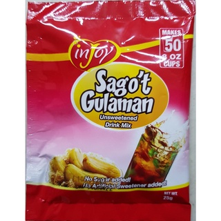 inJoy Sago't Gulaman Drink Mix 25g | Bundled with Sugar