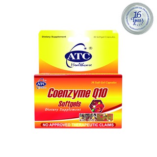 ATC Coenzyme Q10 30mg x 30's (1 box)