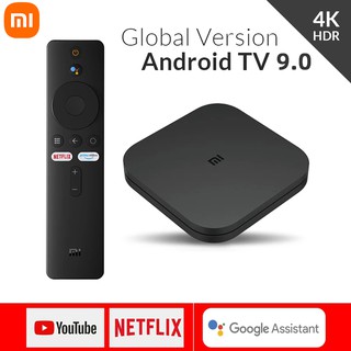 Original Global Xiaomi Mi TV Box S 4K HDR Android TV 8.1 Ultra HD 2G 8G WIFI Google Cast Netflix IPT