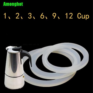 [Amonghot] 2X Stove Top Coffee Maker Moka Replacement Spare Rubber Gasket Seal Ring