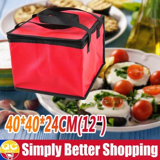 Large Thicken Folding Fresh Keeping Nylon Cooler Bag Lunch Bag For Steak Insulation Thermal Bag