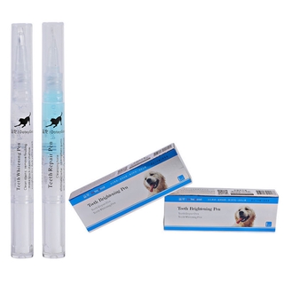 Pet Teeth Cleaning Kit, Pet Beauty Toothbrush Dog Cat Tartar Dental Stone Cleaning Pen (5)