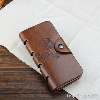 ☋✸℗Original Baellery PU Leather Vintage Men’s Long Wallet Gift 501L Cowboy