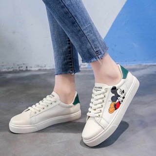 COD Mickey white shoes 2020 new web celebrity leisure female students joker shoes M23
