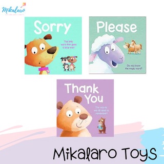 baby booksbabies►✧Manners Board Book Please, Thank You, Sorry Baby Books Hardbound 12 pages Good for