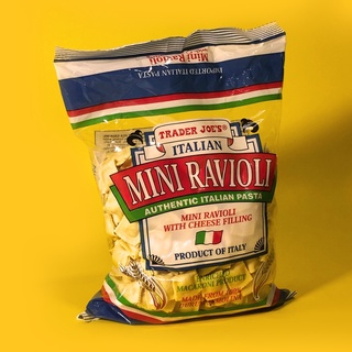 Trader Joe's Mini Ravioli Pasta w/Cheese Filling (454g)