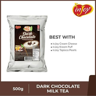 food▥Injoy Dark Chocolate Milktea 500g | Instant Powdered Milktea Drink