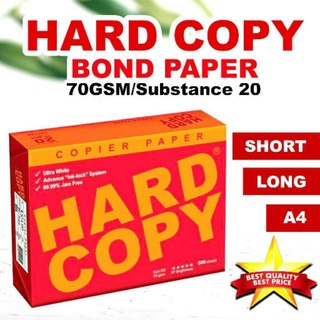 Hard copy sub.20 70 gsm per 100 sheets