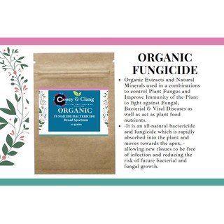 Organic Fungicide Bactericide