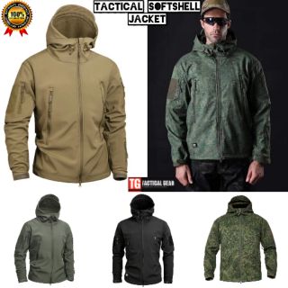 Autumn Winter Men's Tactical Soft Shell TAD Jacket All Season Waterproof coat