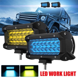 7 inch LED Work Light Bar Car Spot Beam Offroad Driving Lamp For SUV Jeep Truck