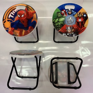 Cartoon character foldable portable Round CHAIR (1)