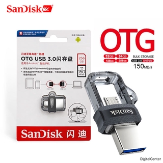Sandisk USB Flash Drive 64GB Extreme high speed 150M/S Pen Drive 32GB 256GB OTG USB3.0 128GB Dual OTG PenDrive 16GB for phone