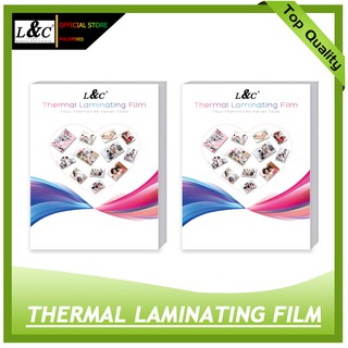 L&C Thermal Laminating Film 80 MIC 65*95 70*100 80*110 95*135 110*160 136*188 216*303 MM