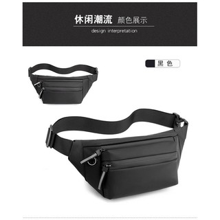 ☎✢☒HH M-3 fashion belt bag for men waterproof sling bag for men