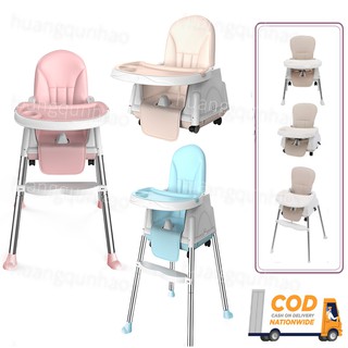 New 【COD】Baby High Chair Feeding Chair With Compartment Booster Toddler High ，（1-10 Year Old）BABY (1)