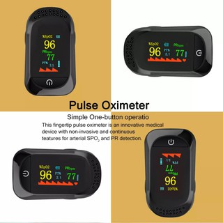 baby momஐ☊Fingertip Pulse Oximeter Finger OLED SpO2 PR PI Blood Oxygen Rate Mo (2)