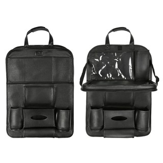 HOT Auto Car Seat Back Multi-Pocket Durable Storage Bag Organizer Leather Holder◆