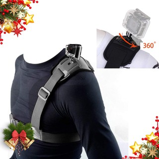 Shoulder Strap Mount Harness Single Shoulder Chest Strap Belt for GoPro Hero/insta360 One R/ONE X2/