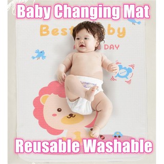 B58 Baby Reusable Washable Diaper Changing Mat Baby Diaper Mattress Waterproof Diaper Changing Pad